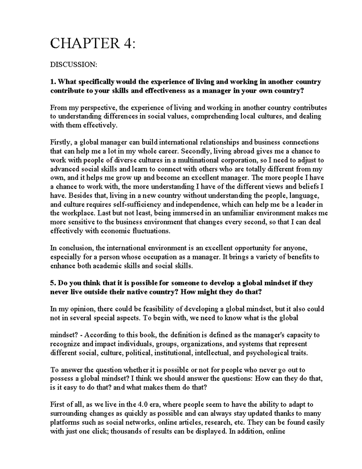 Chapter-4 - Hdorhehhdf - CHAPTER 4: DISCUSSION: What specifically would ...