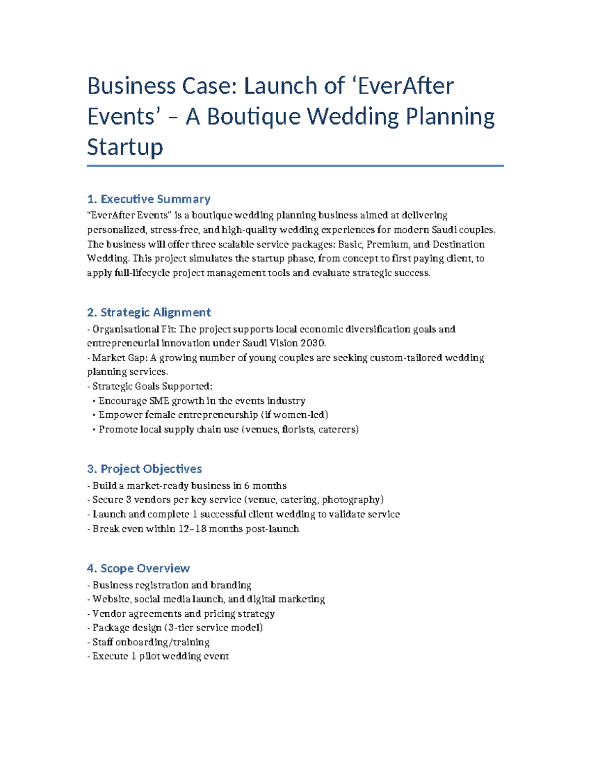 Wedding event goals and objectives examples | Beachweddingtips.com