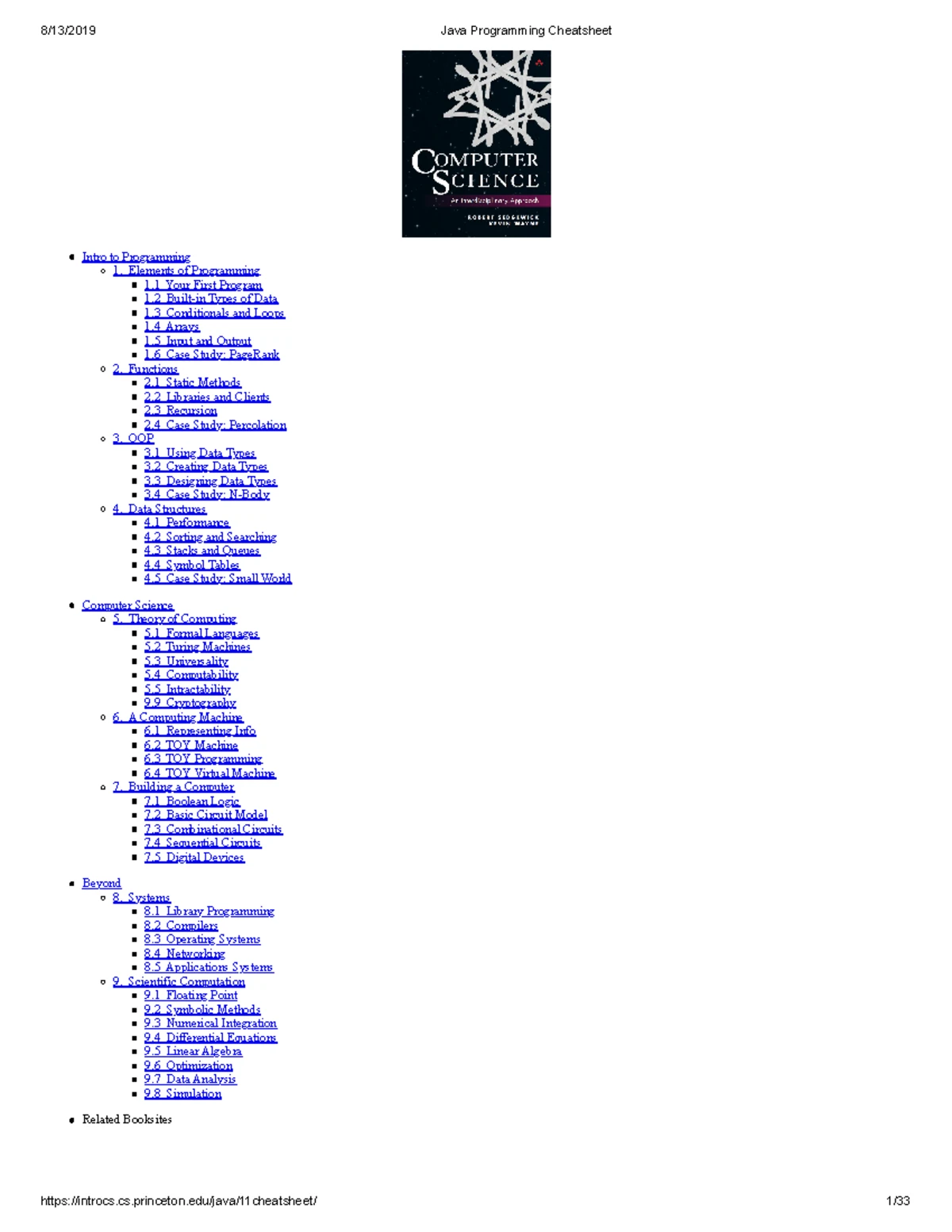 OOP - Java Programming Summary and Core Principles - Studocu