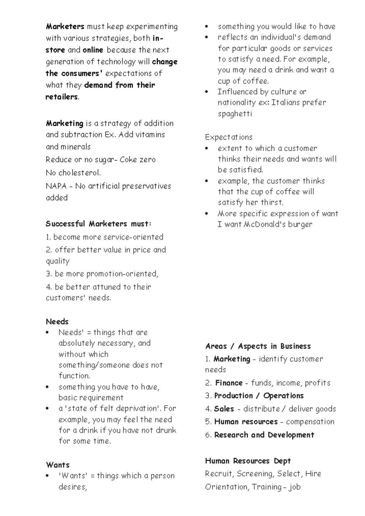 Marketing 101 Marketing Environment - MARKETING 101 Lesson: Marketing ...