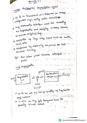 IP UNIT 4 - This file contains all the related topics of image ...