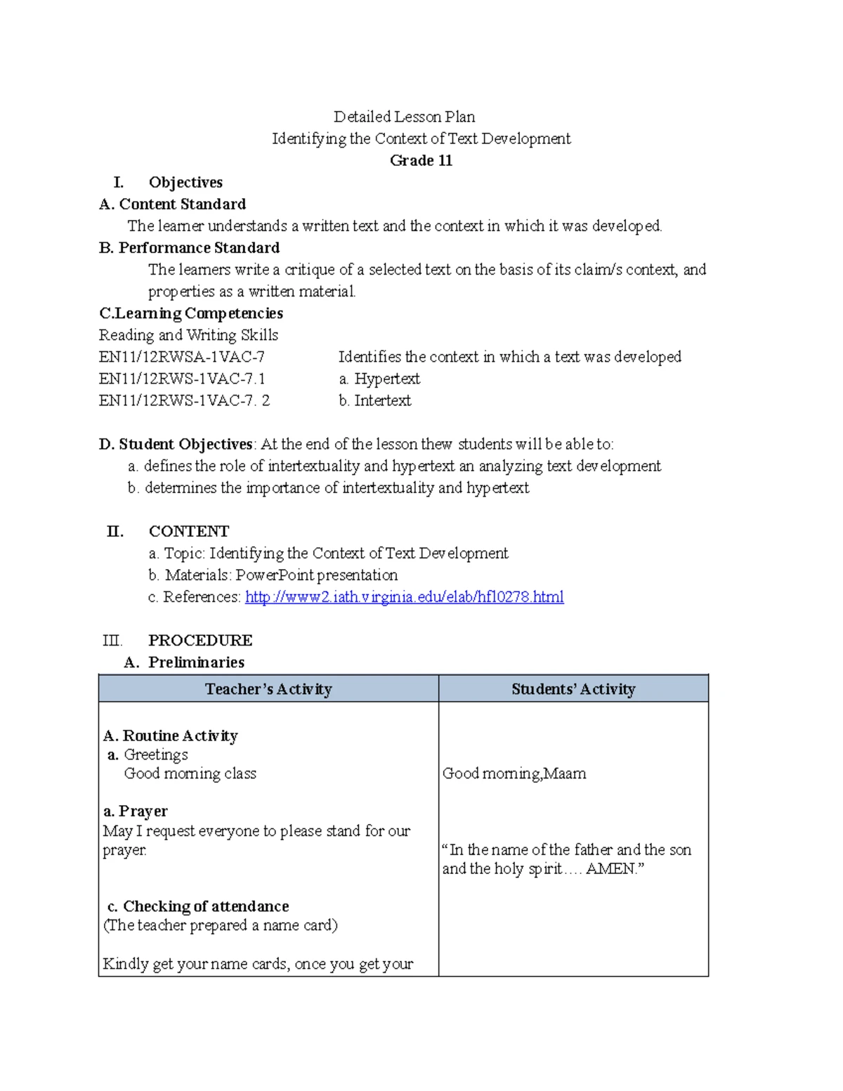 Mathematics 10 Lesson Exemplar: Combinatorics & Probability - Week 1 ...