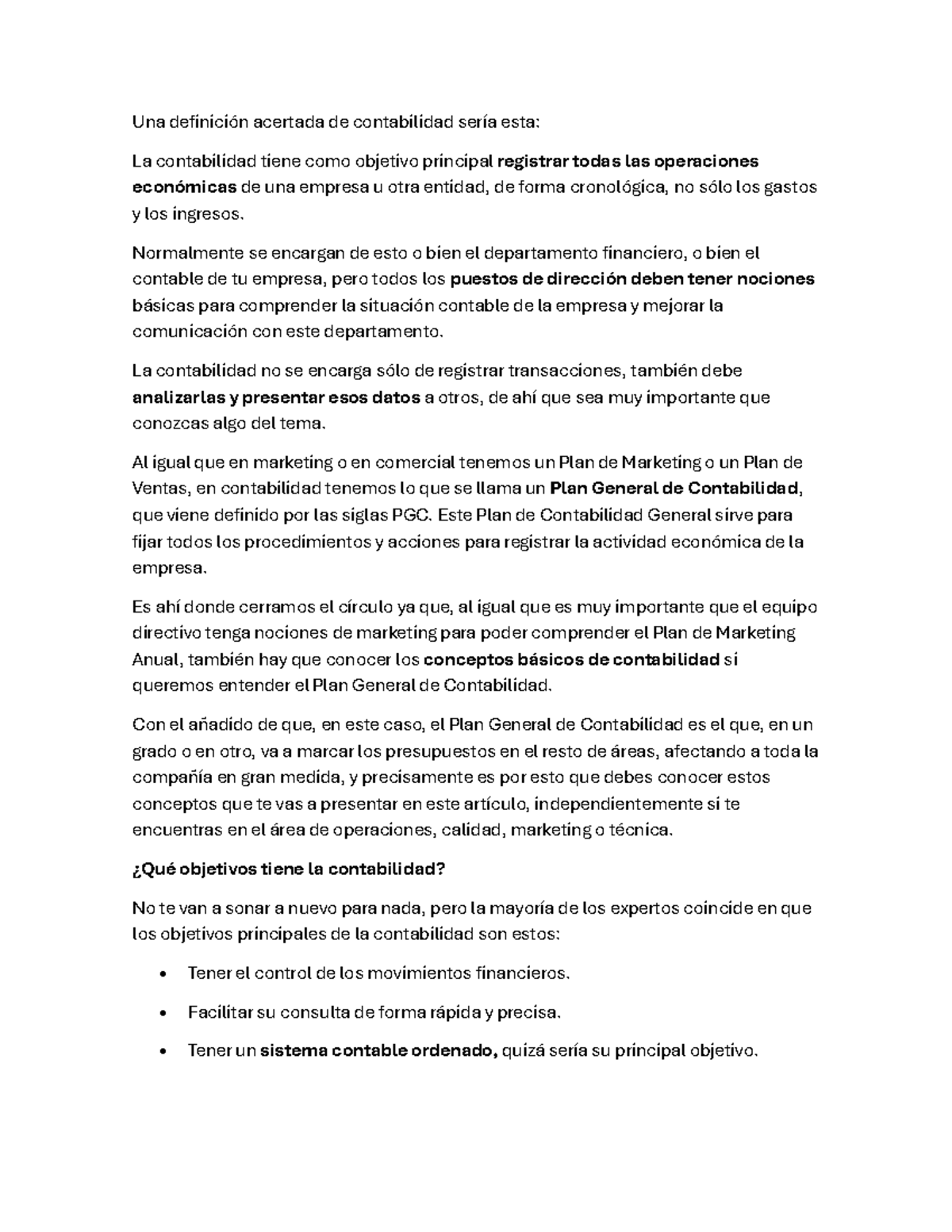 Conceptos Básicos de Contabilidad Financiera - Curso ABC123 - Studocu