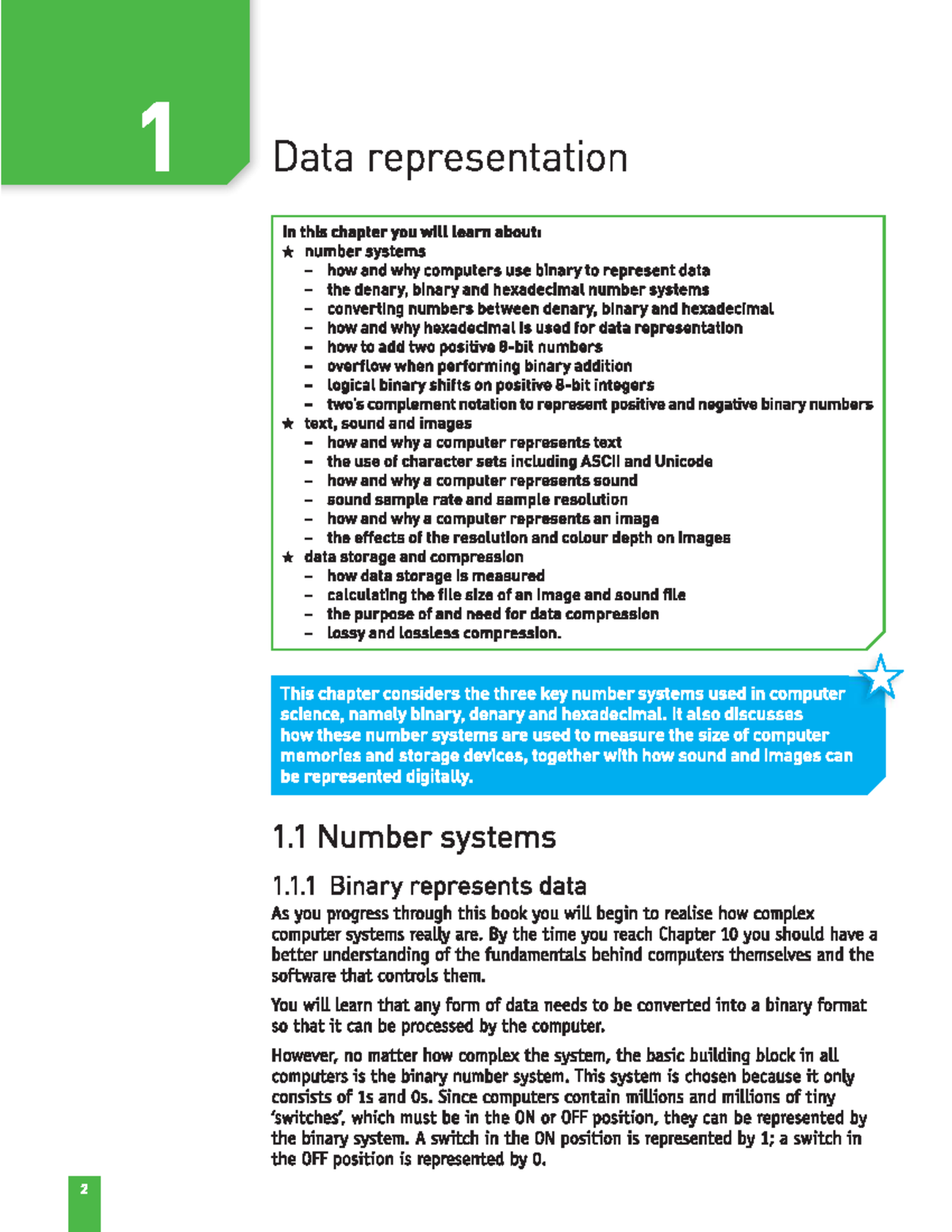 Data Representation: Understanding Number Systems and Their Uses - Studocu