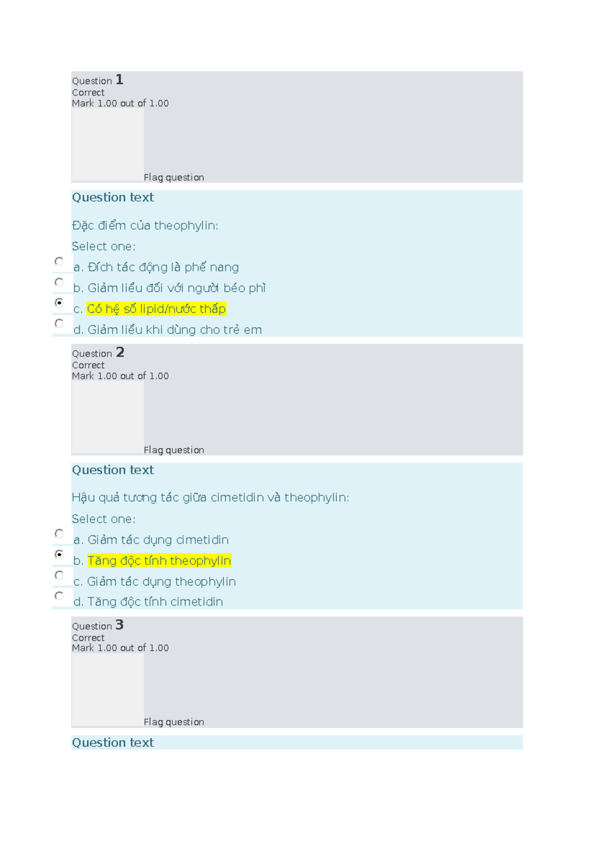 DLS1 LT KT1 CT4 - rrbrbrbn - Question 1 Correct Mark 1 out of 1. Flag ...