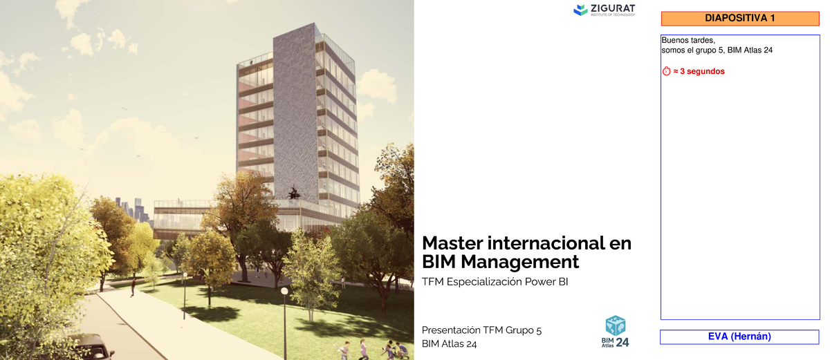 Guía de Presentación TFM: Edificio WeZig - BIM Atlas 24 - Studocu