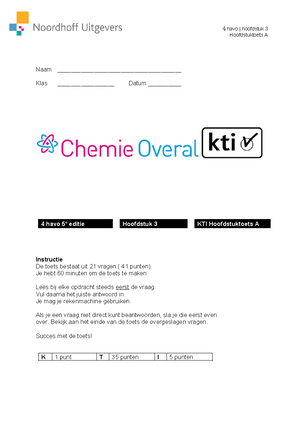 [Solved] hoe bereken je de covalentie - Scheikunde - Profiel Natuur en ...