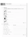 Test zu Schritte International A1 Lektionen 1-7 T341998