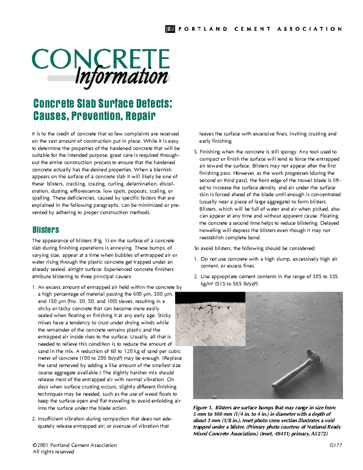 Concrete Slab Surface Defects: Causes, Prevention, and Repair Guide ...