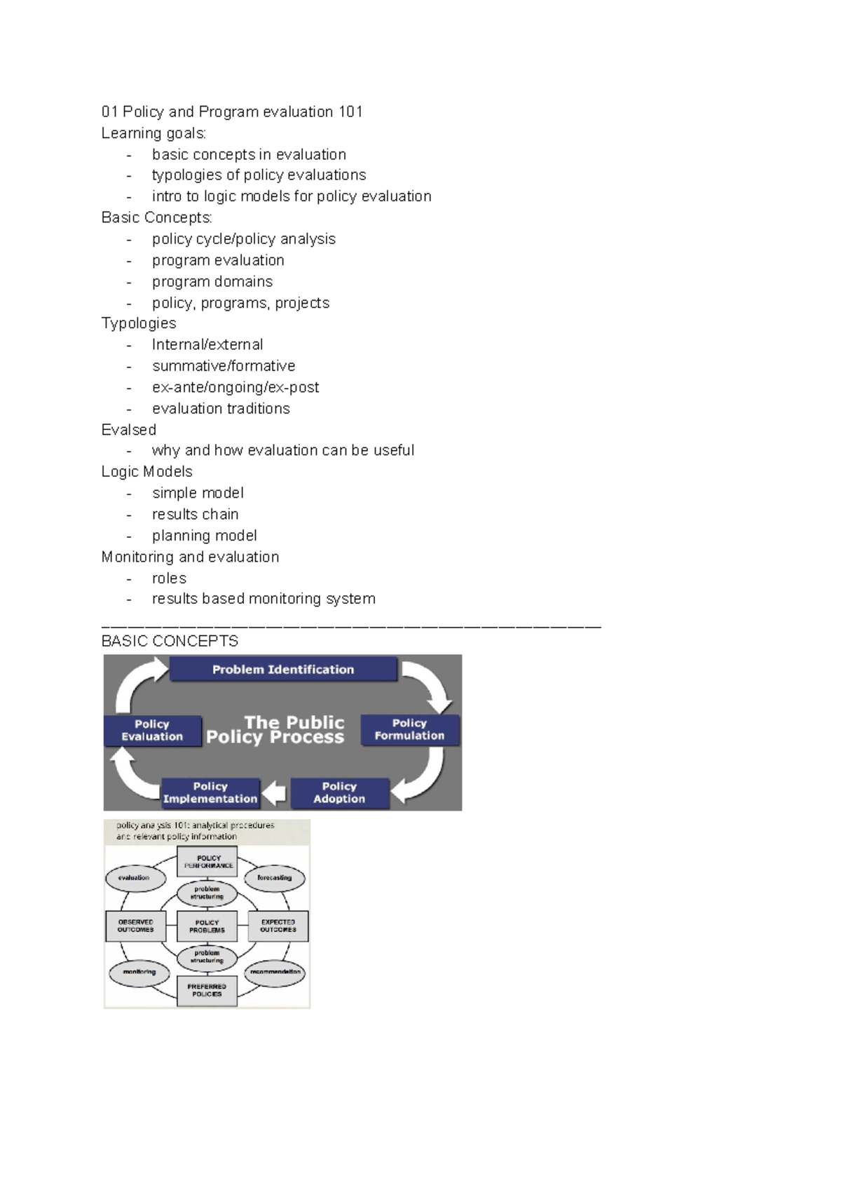 01 Policy and Program evaluation 101 - 4 2 2020 - 01 Policy and Program ...