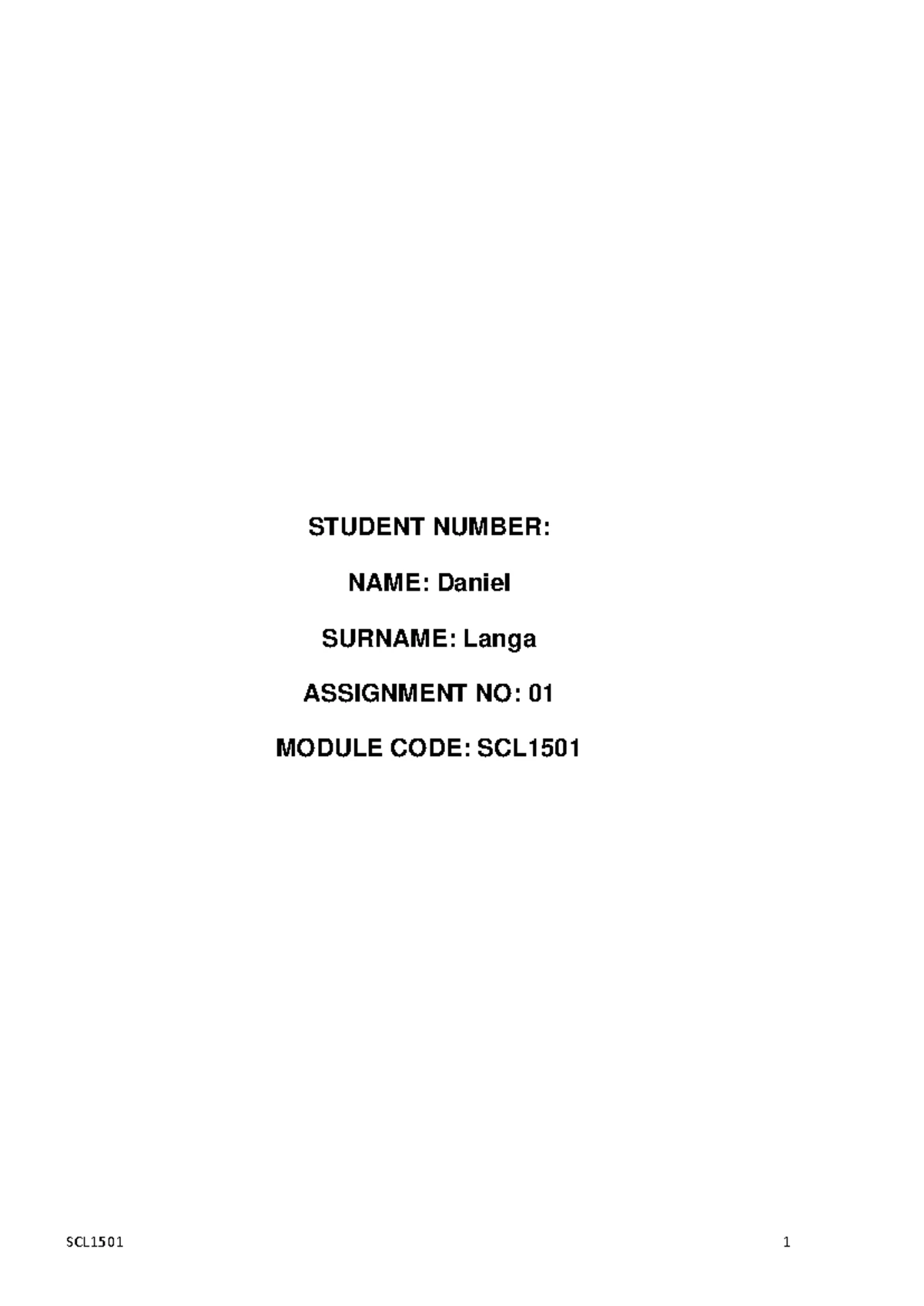 FOR3701 Assignment 1: Forensic Evidence and Investigation Techniques ...