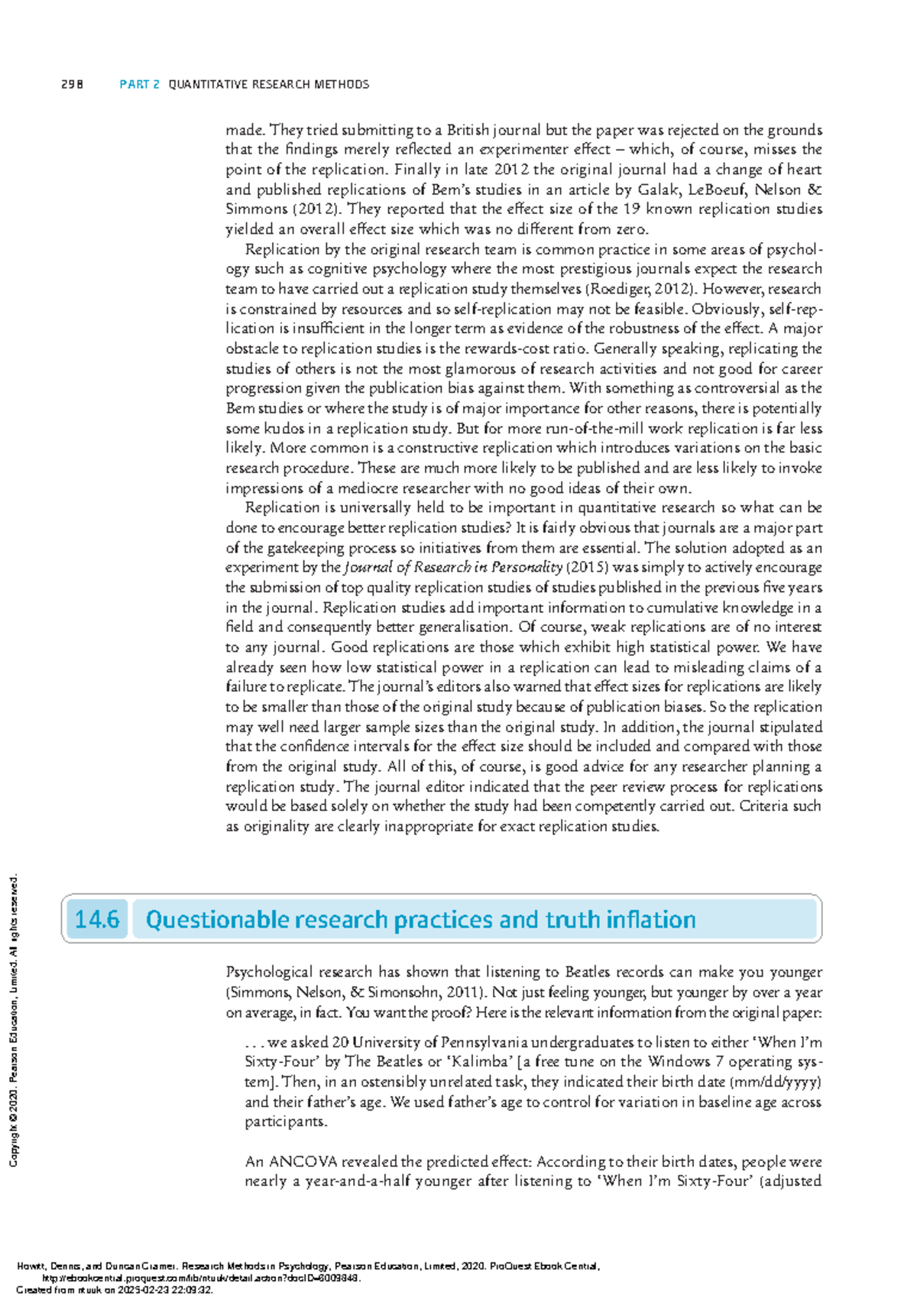 Questionable Research Practices in Psychology - PSY 101 Study Notes ...