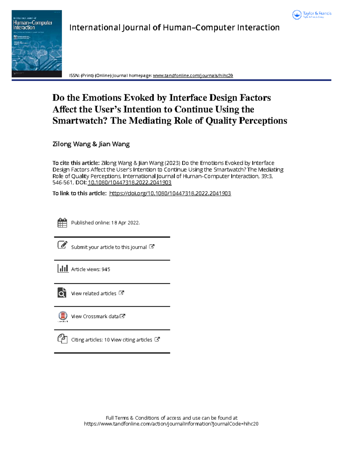 Investigating Emotional Reactions in Smartwatch Interface Design ...