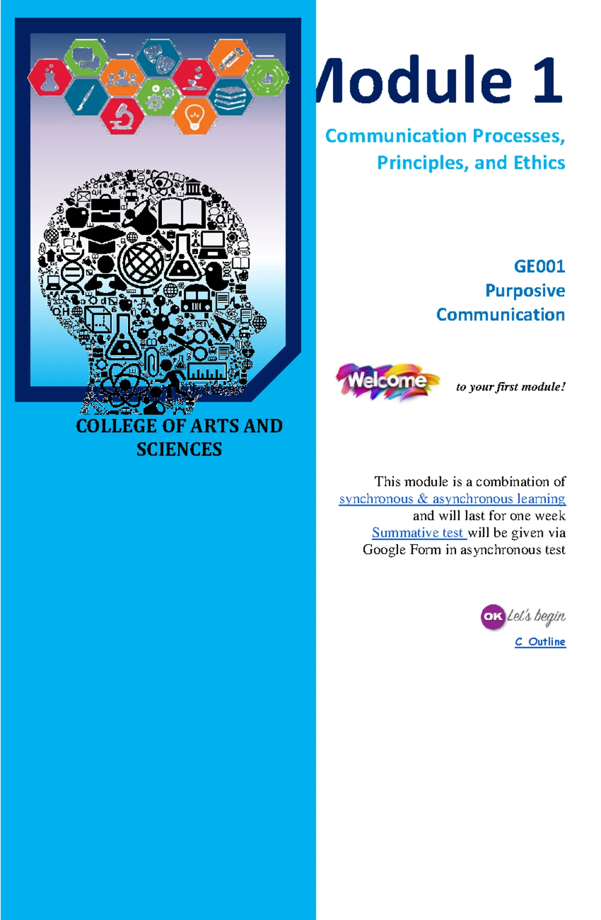 GE001 Purposive Communication Module 7: Academic Writing Essentials ...