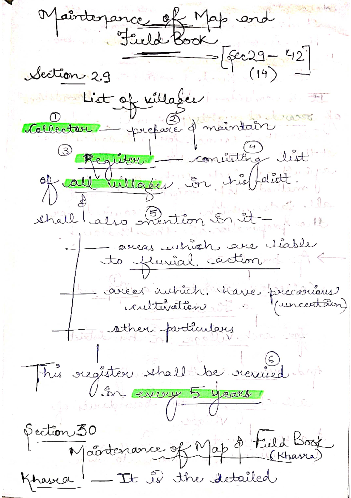 Maintenance of Map & Field Book: UP Revenue Code Sec 29-30 - Studocu