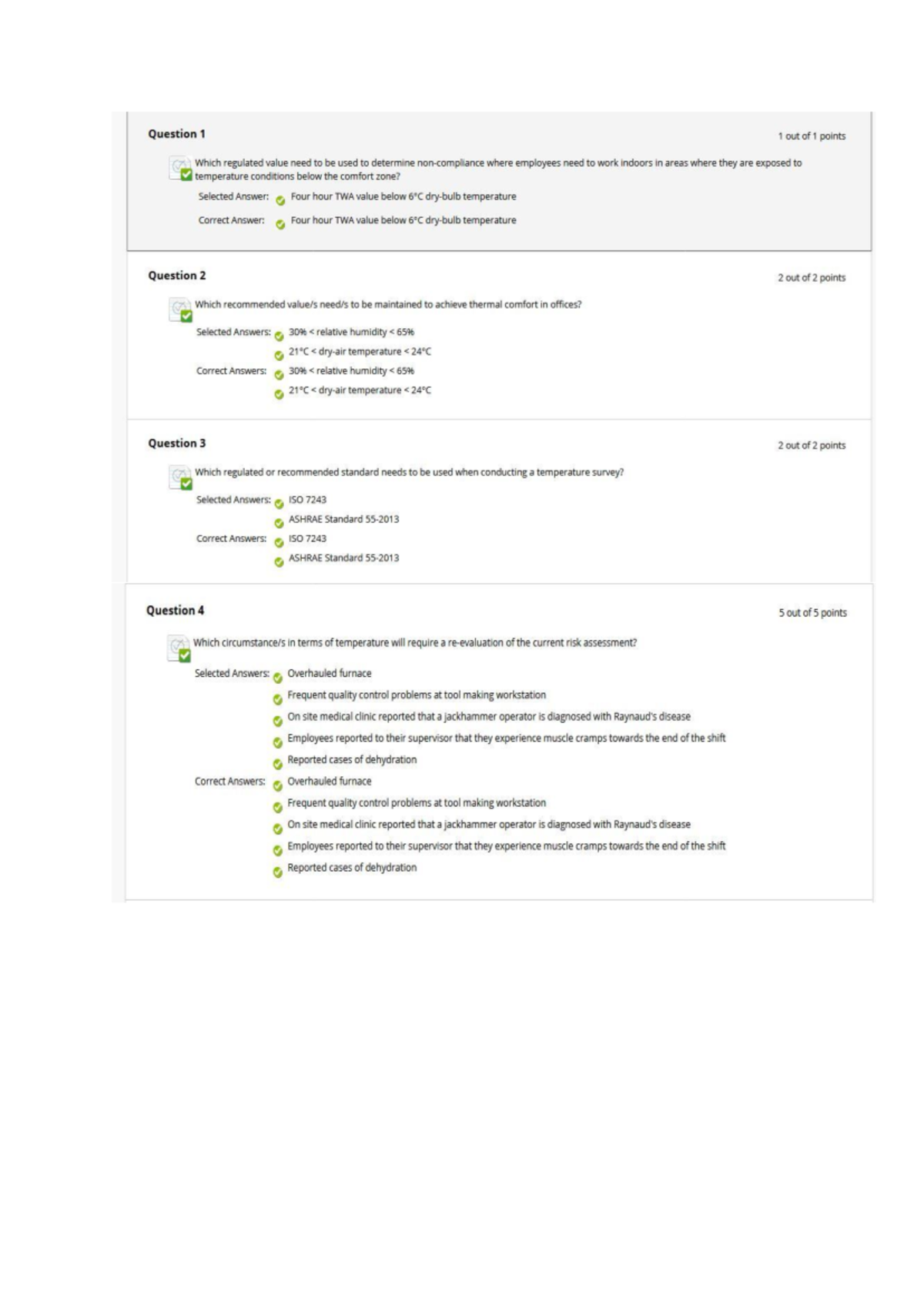 5 Assessment - it was a quiz to test the understanding of learners to ...