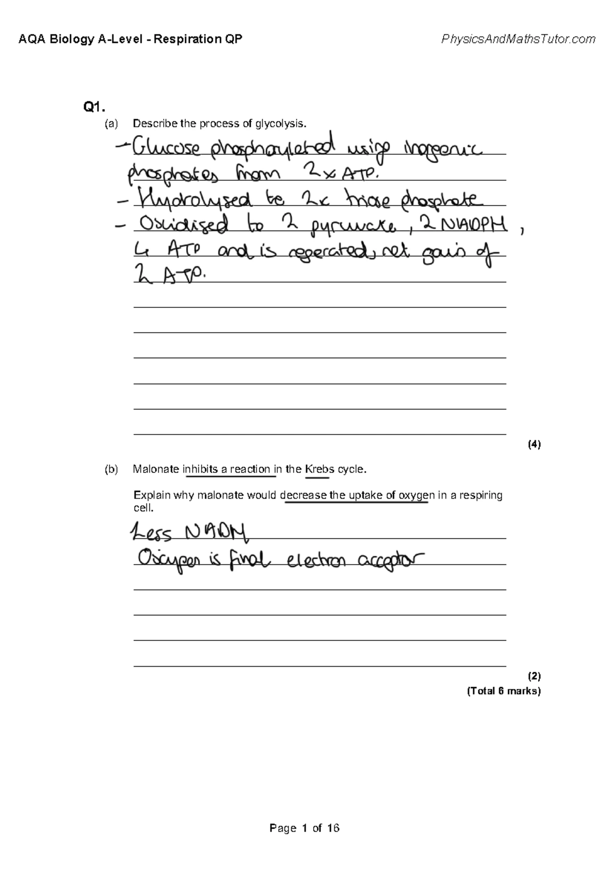 AS/A Level Chemistry A Data Sheet (H032/H432) - OCR 2020 Guide