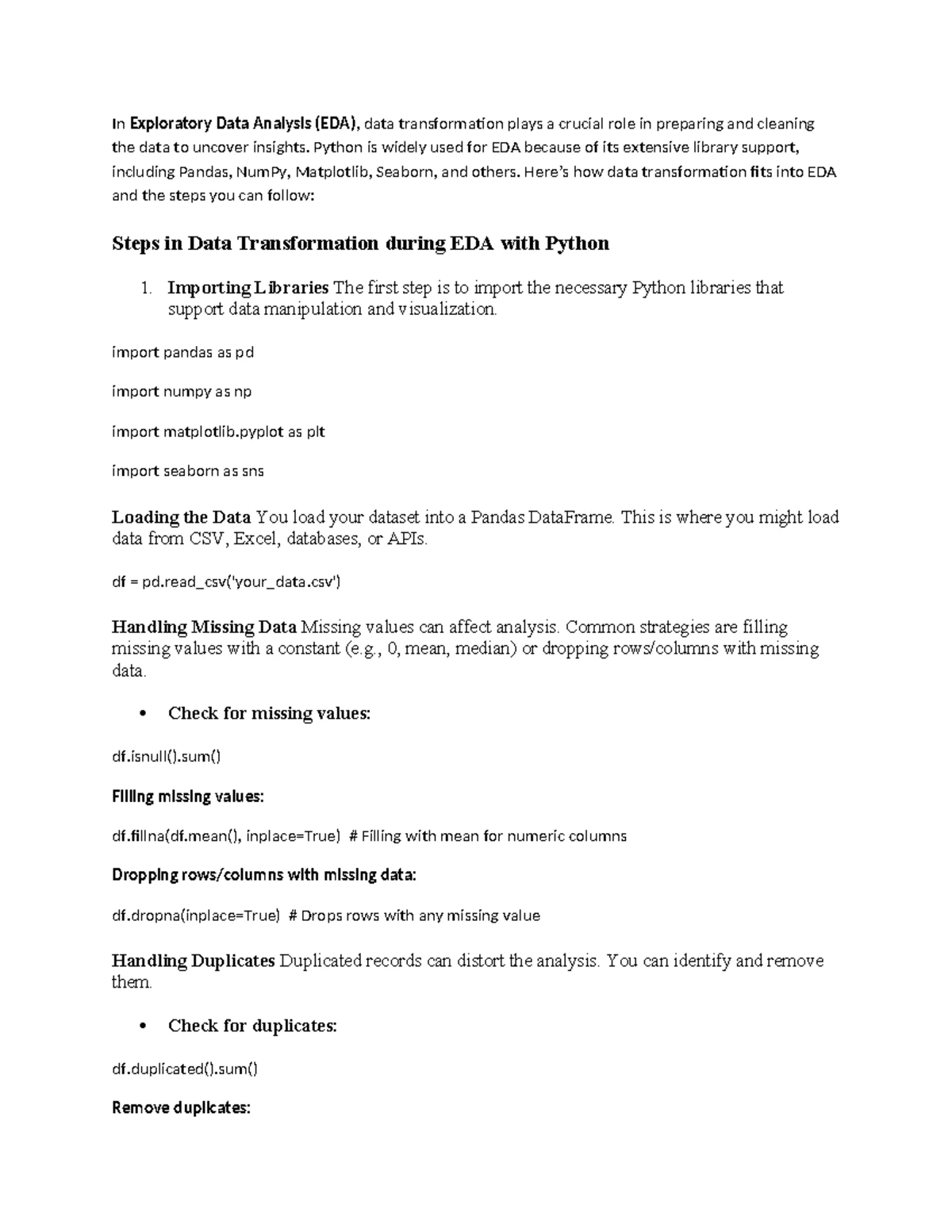EDA Techniques: Data Visualization for Effective Analysis (EDAP 2 ...