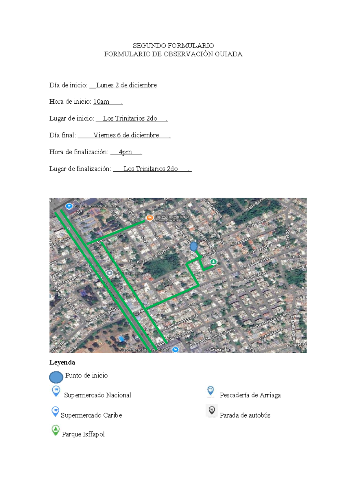 Formulario de Observación Guiada - Trabajo Final SEGUNDO 2023 - Document Preview