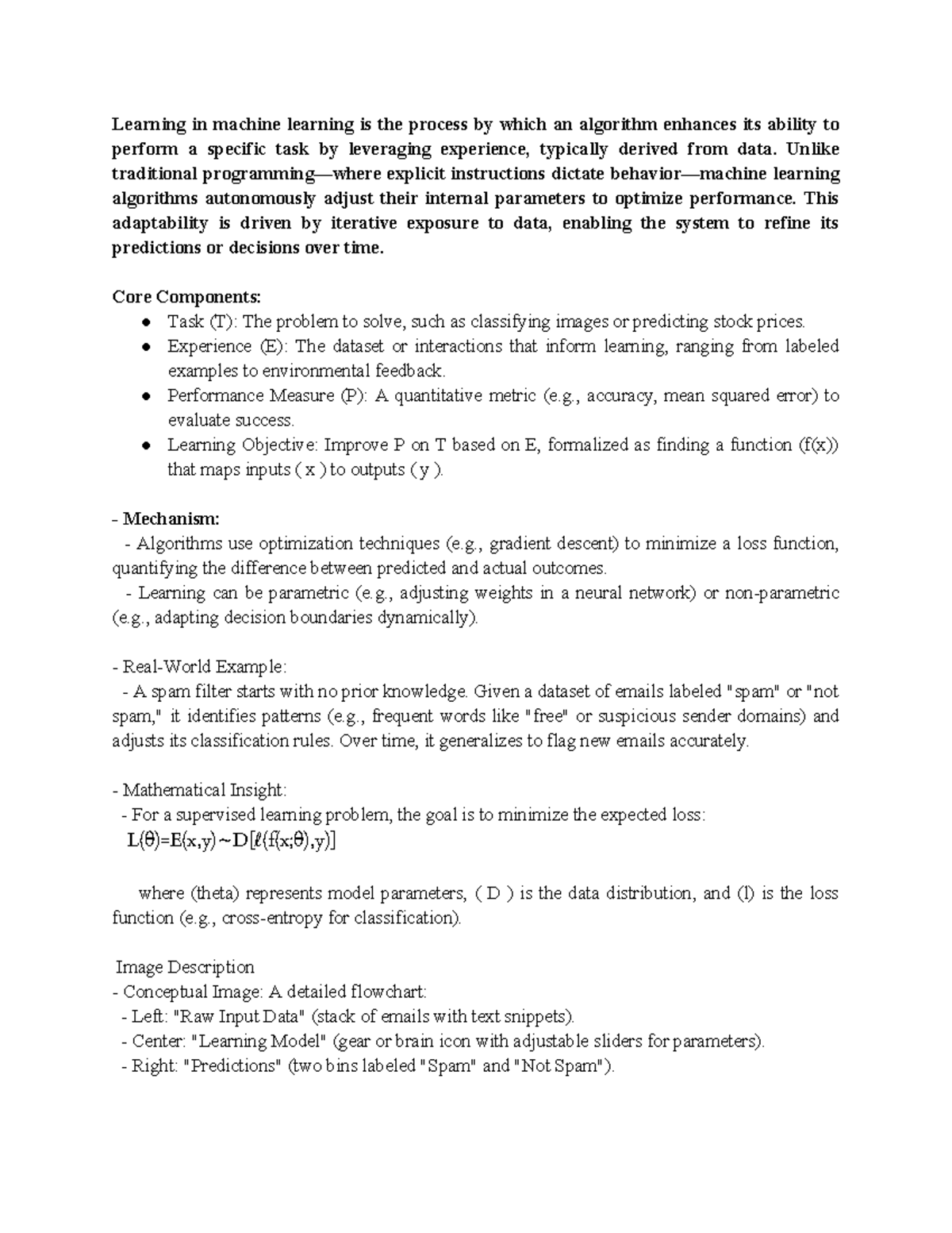 Unit 1 - MLT 1: Comprehensive Overview of Machine Learning Concepts ...