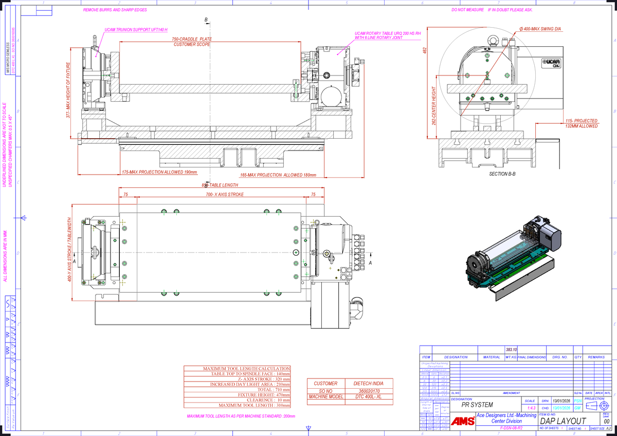 DAP Layout-00 - Lecture Notes on UCAM Trunion Support - Studocu