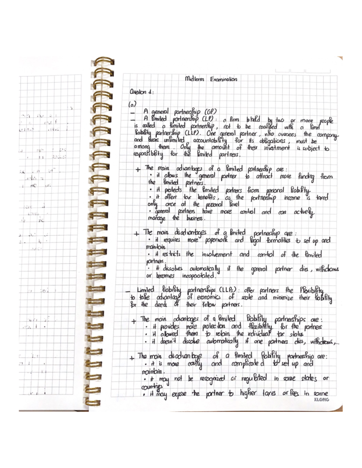 Midterm Exam Review for Course - Nguyễn Minh Anh - Studocu