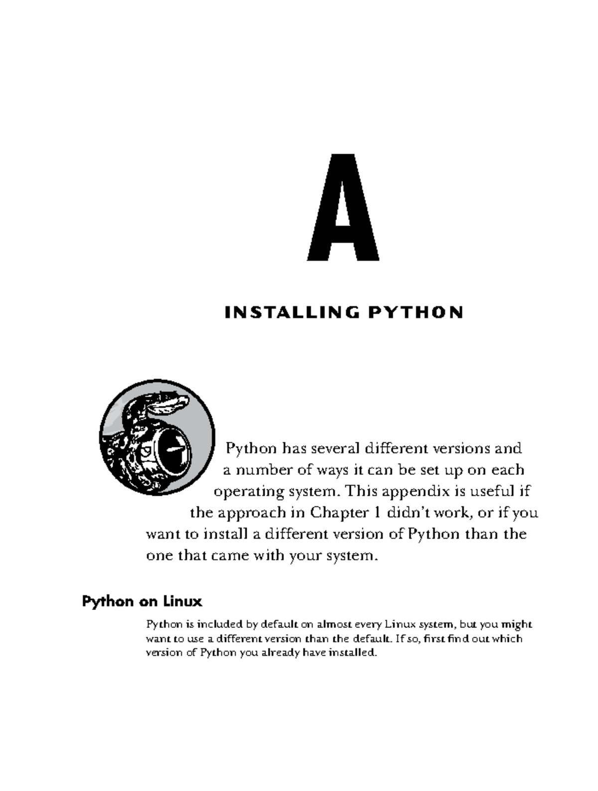 Python Crash Course - Appendix A: Installing Python - Studocu