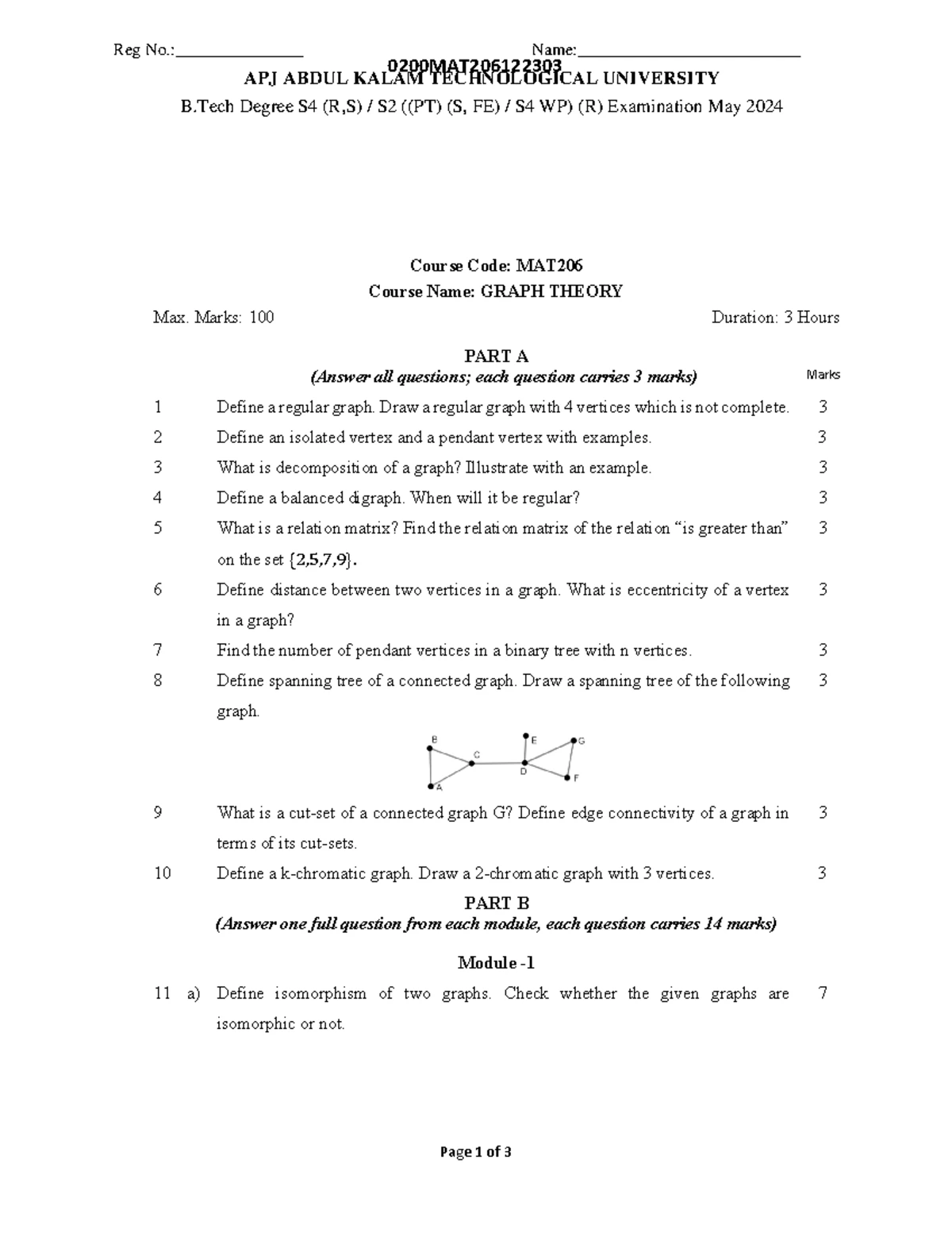 **Module IV: Connectivity, Planar Graphs, and Cut-sets - Math 102 ...