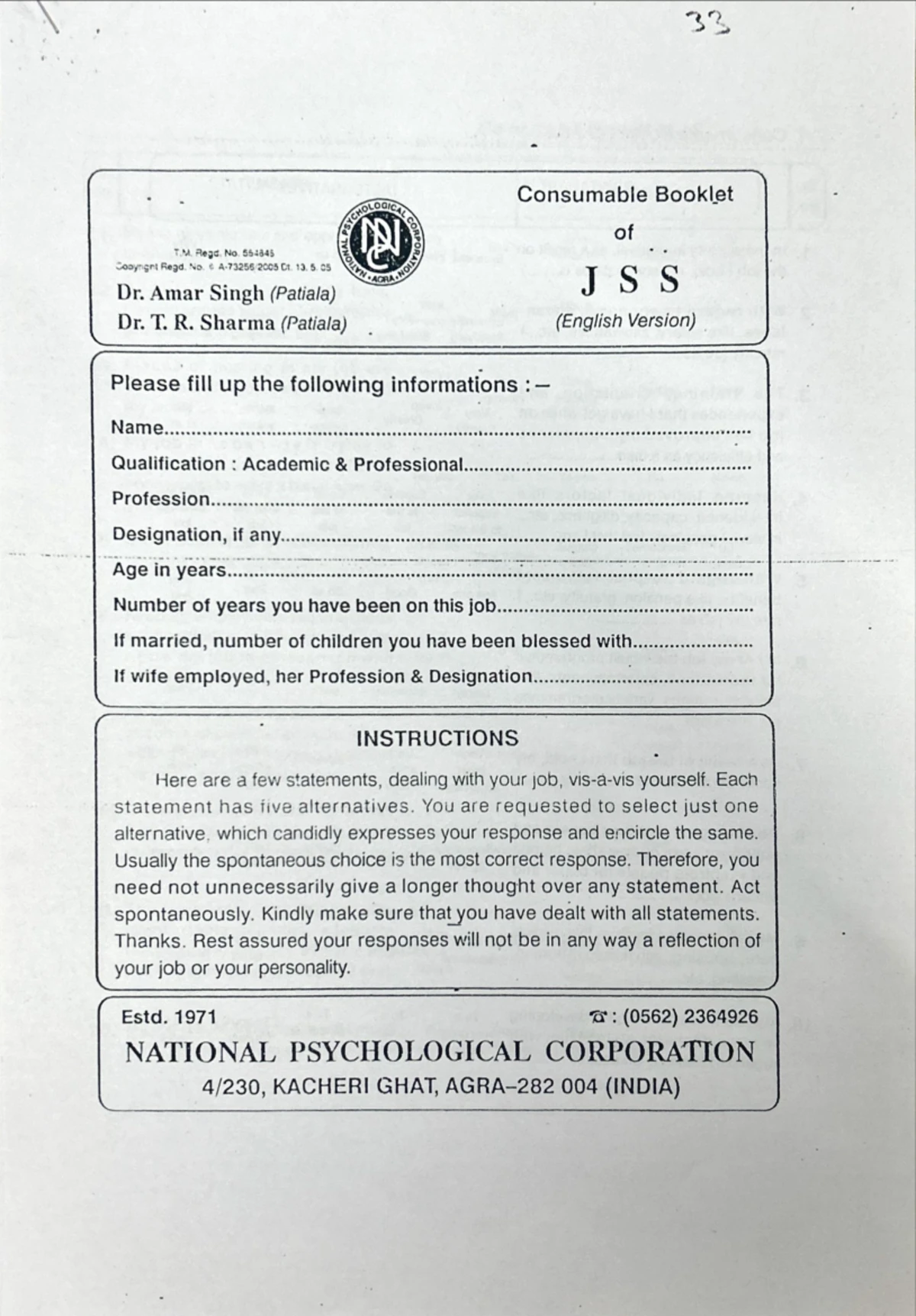 WPR NTCC - Weekly Progress Report on Clinical Psychology Internship ...