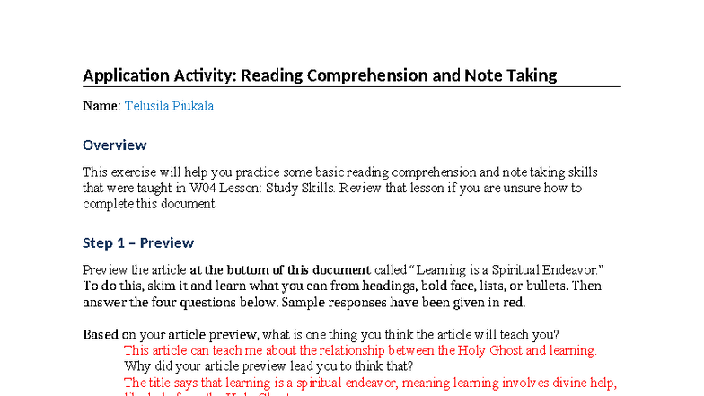PC103 W04 Application Activity: Reading Comprehension & Note-Taking ...