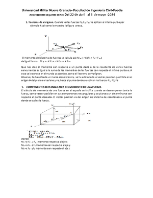 Soporte parcial final estática - Estatica - DD MM AA Cristian Orguela ...