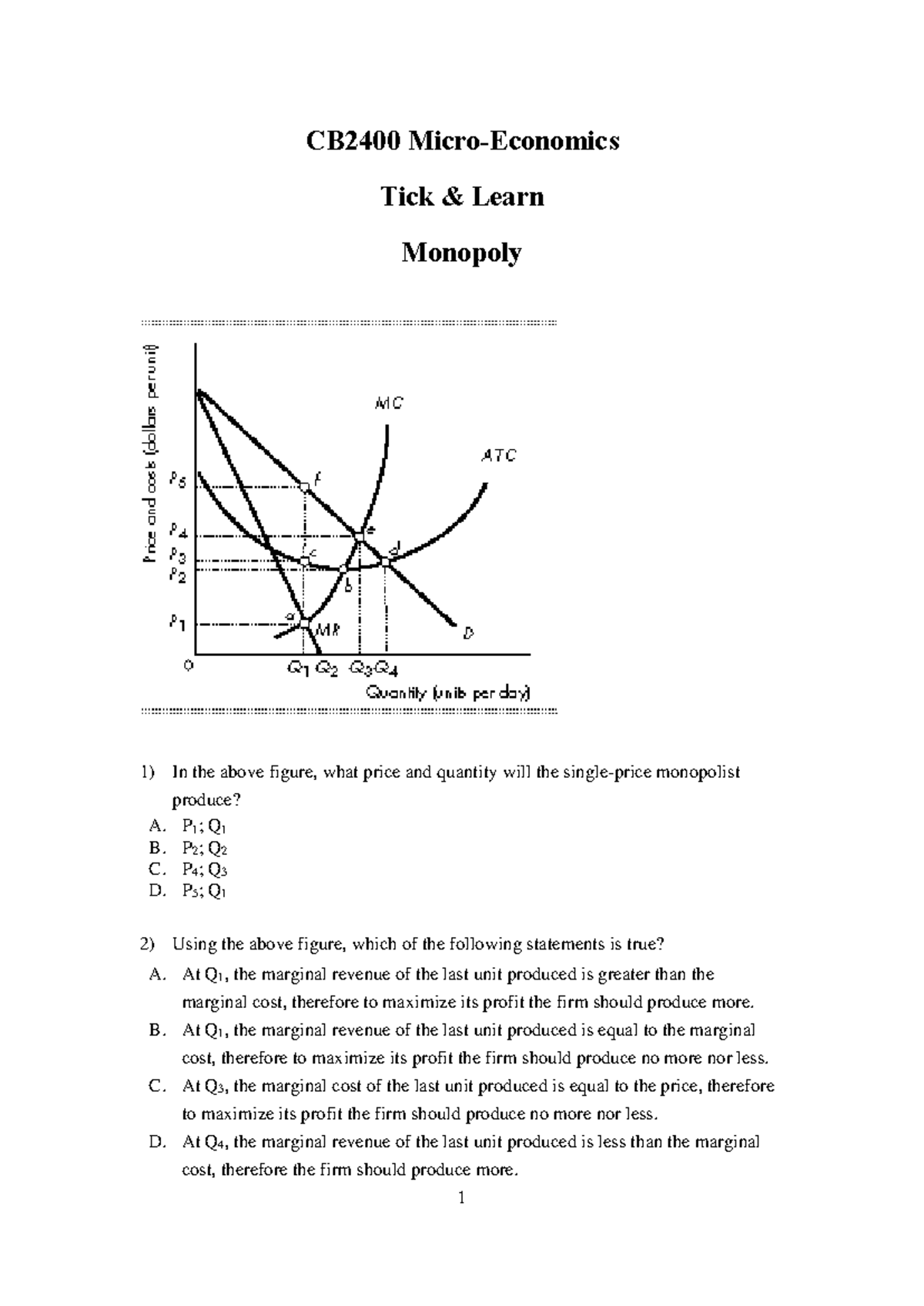 %2809%29+CB2400+Tick+%26+Learn+ Monopoly - CB2400 Micro-Economics Tick ...