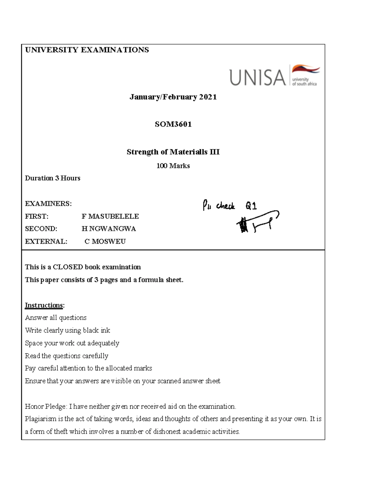 IABU UNIT01 W01 Cant Beam - Workshop 1 Linear Static Analysis of a ...