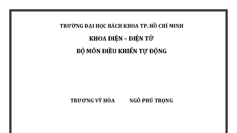 Đồ Án Tốt Nghiệp: Thiết Kế và Điều Khiển Robot Nhện Sáu Chân với SLAM (2112526) - Document Preview