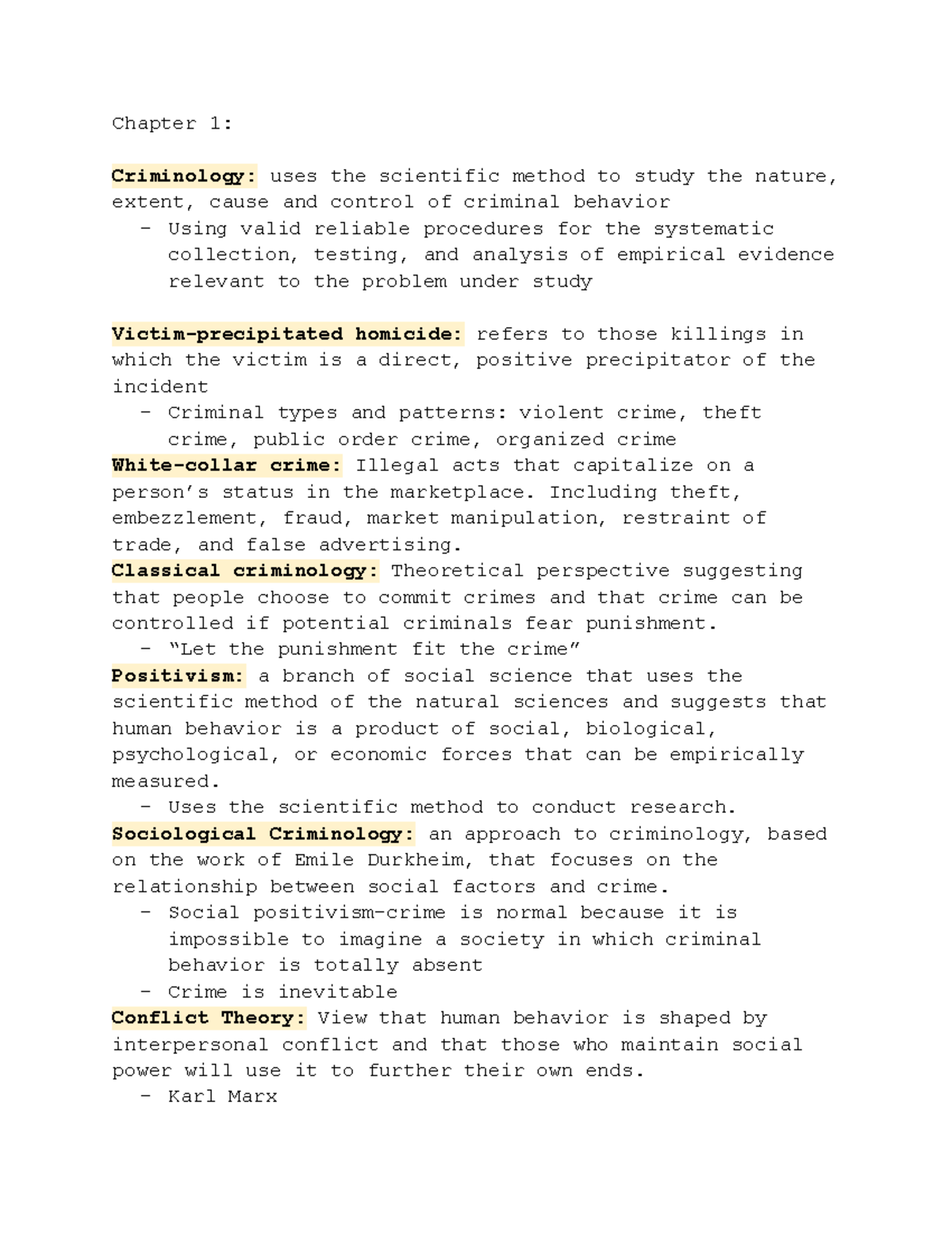 White-Collar Crime and Theories to Apply | Law Paper Example, image size:1200x1553