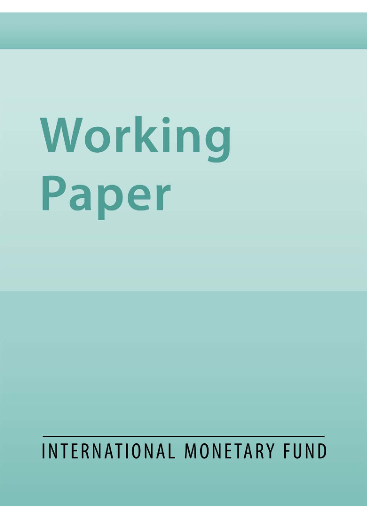 IMF Working Paper: Aid and Fiscal Management Analysis - Studocu