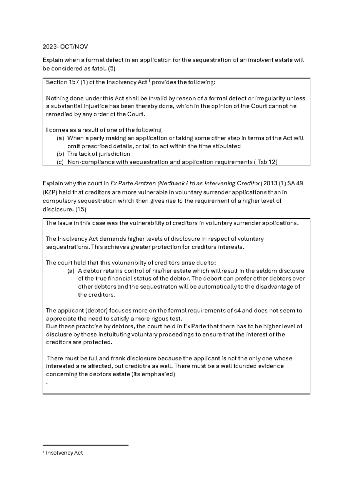 Estoppel Simplified Notes 2023: Overview & Key Concepts in Law - Studocu