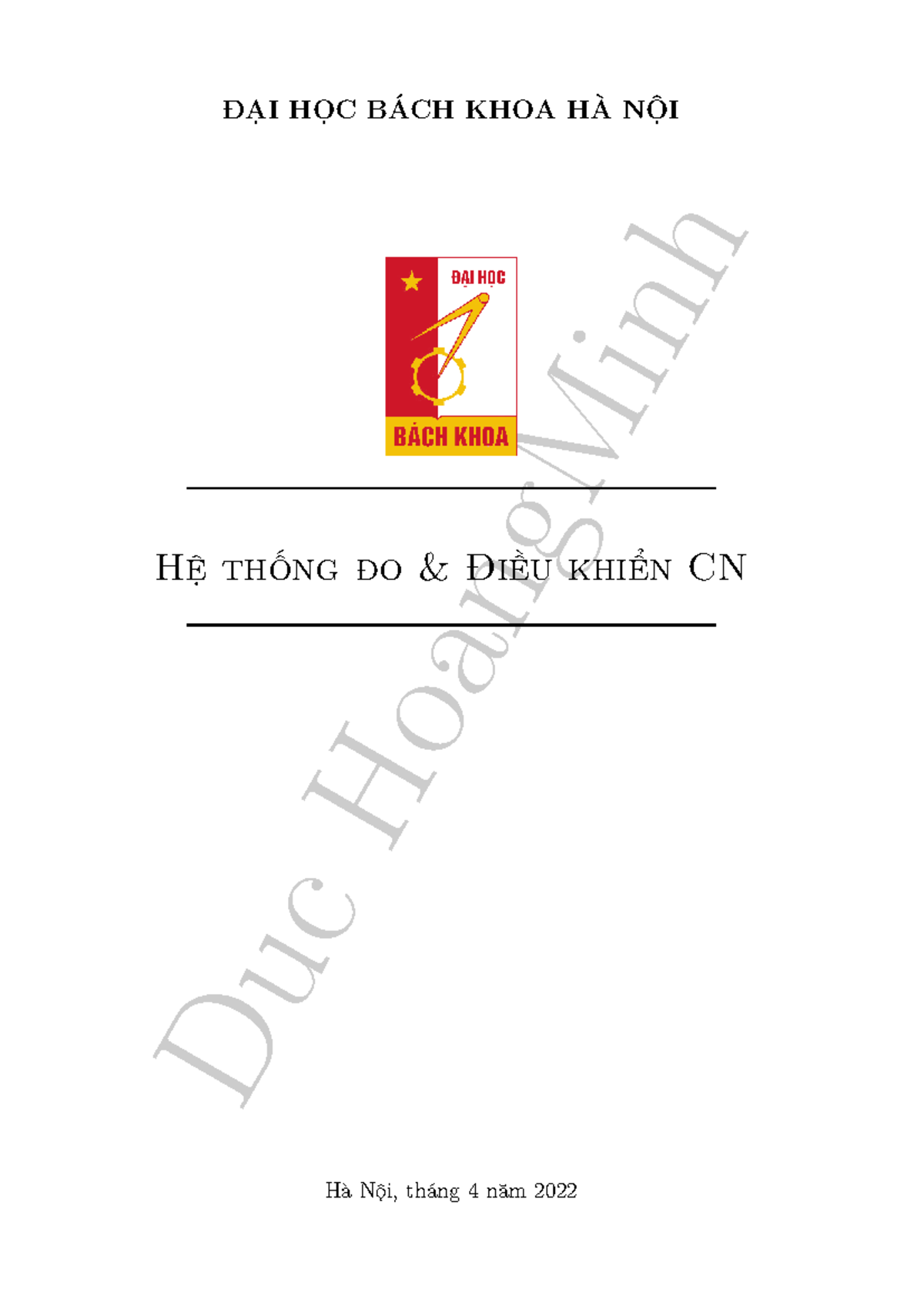 Hệ thống đo điều khiển công nghiệp - II CS 19036427318015 - Document Preview