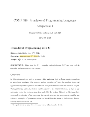 Assignment 2: Python - COMP 348 : ASSIGNMENT 2 Important Info : Feel ...