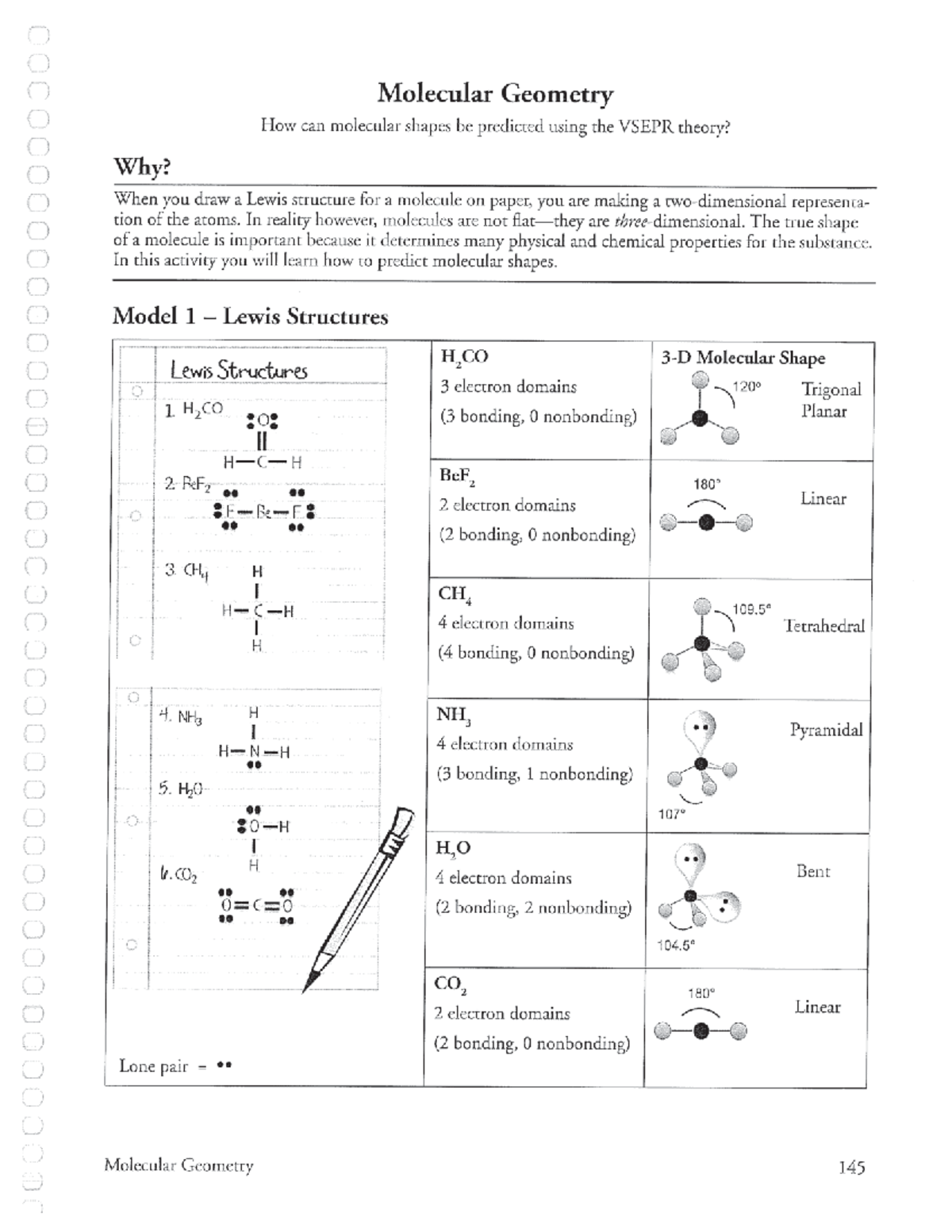 Naming Molecular Compounds Pogil Answer Key