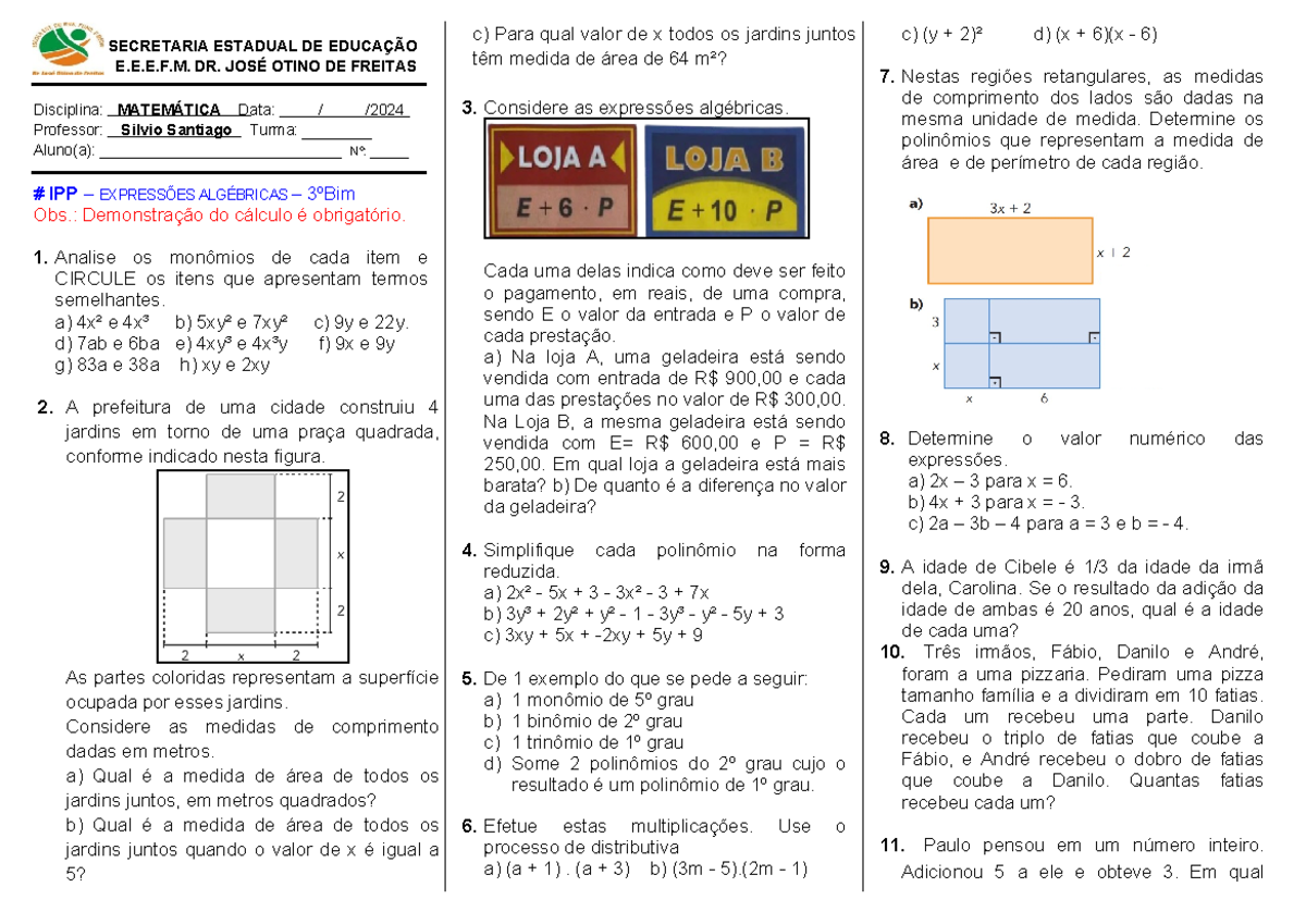 Cruzada de Números - Folder DIA Matematica GAB - Studocu