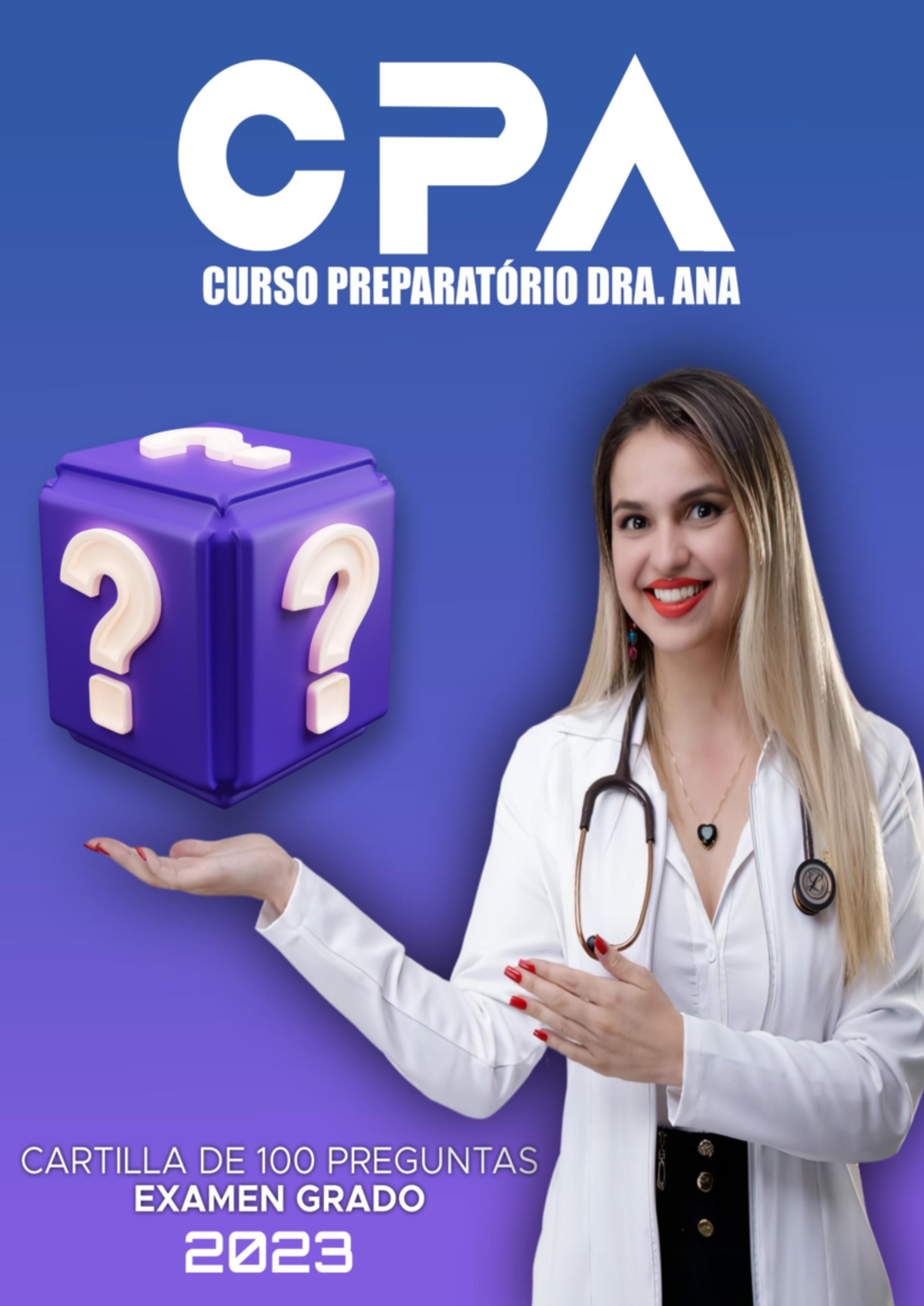 Cartilla con 100 Preguntas para el Examen de Grado 2023 - Medicina - Document Preview