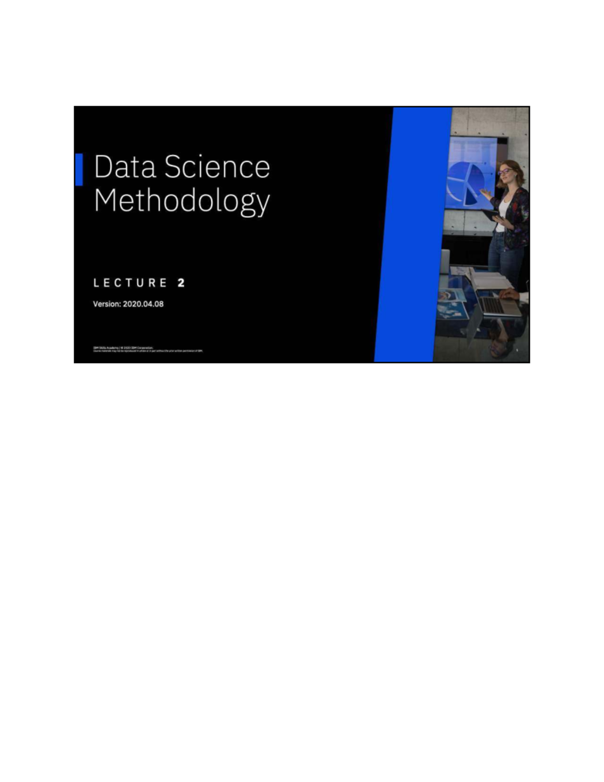 Lecture 02 - Data Science Methodology Insights and Analytics - Studocu