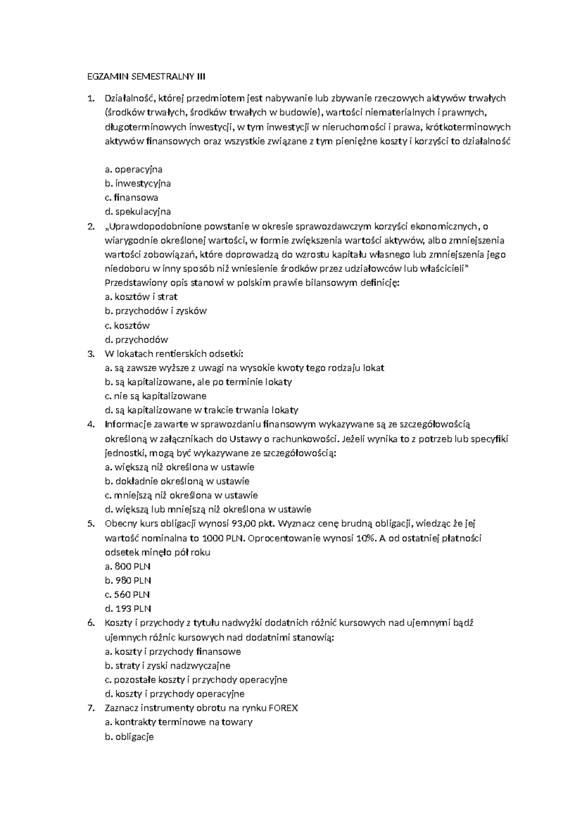 egzamin-semestralny-iii-pytania-i-odpowiedzi-z-rachunkowo-ci-studocu