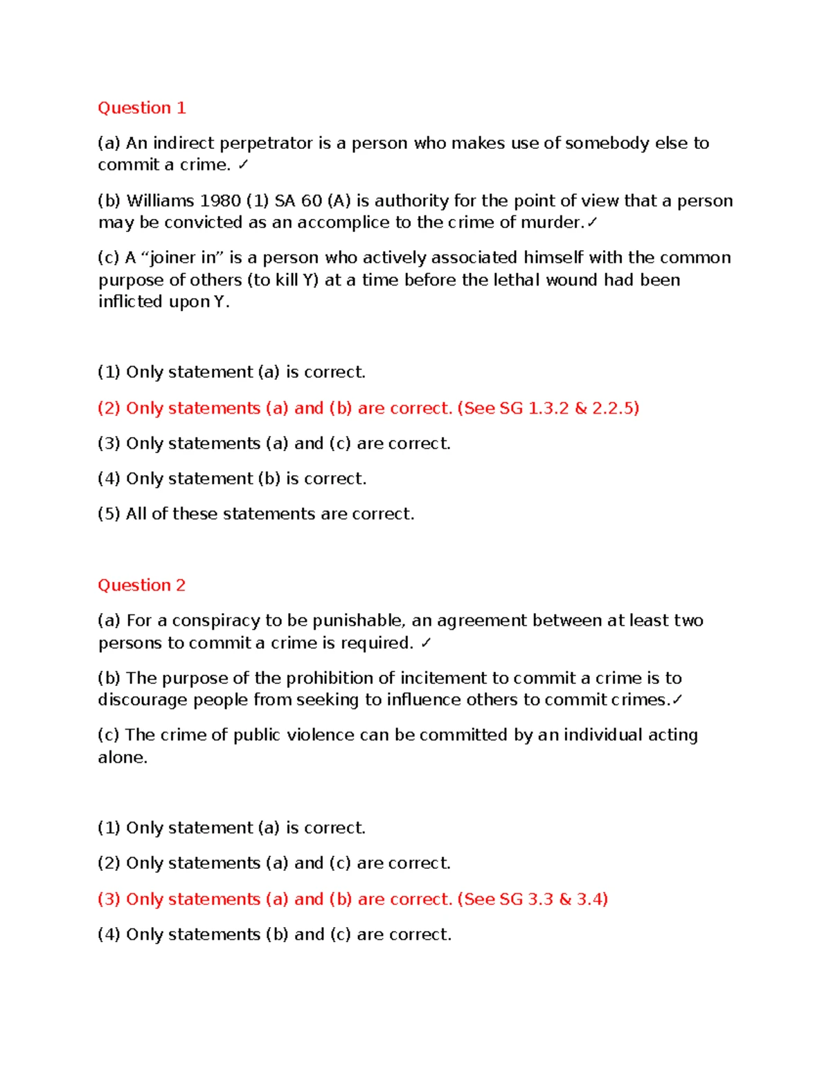 CRW2602 Possible Exam Questions & Answers for Review - Studocu