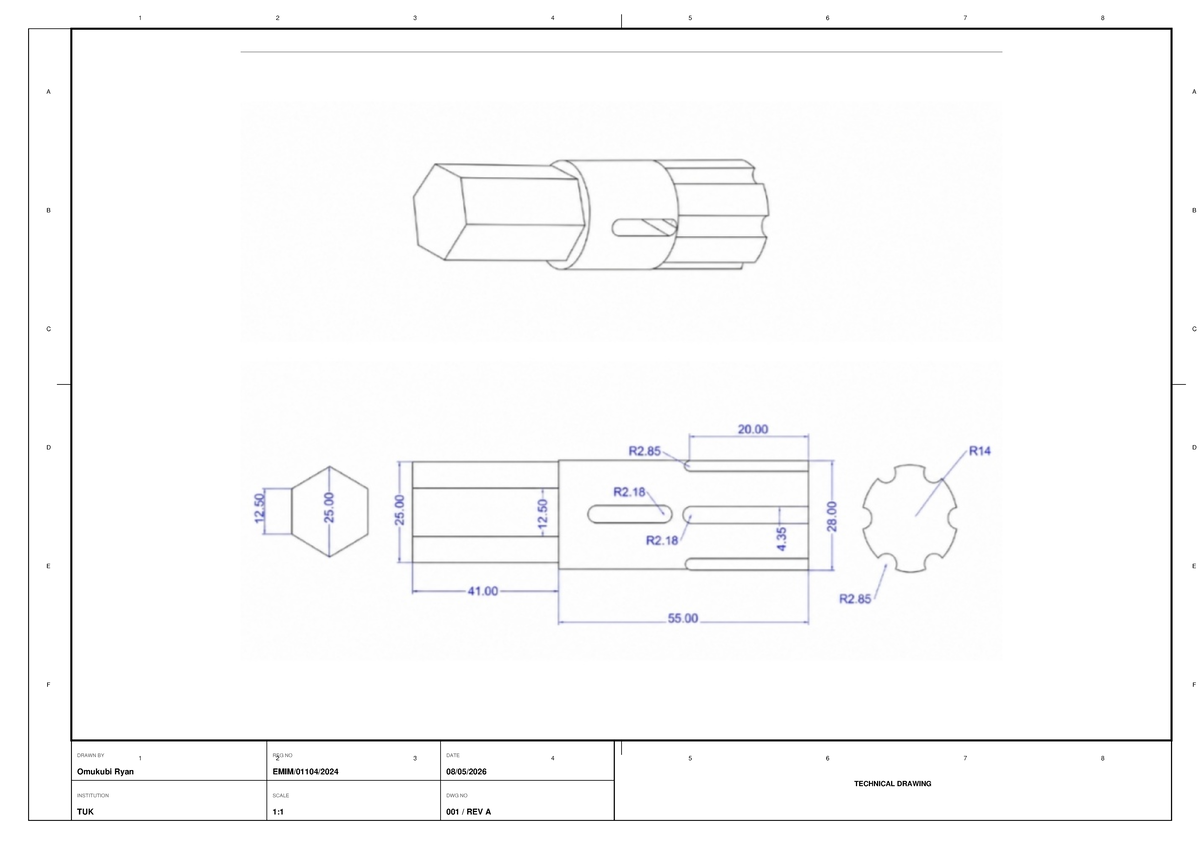 Technical drawing v - Computer aided design - ABCD ABCD - Studocu