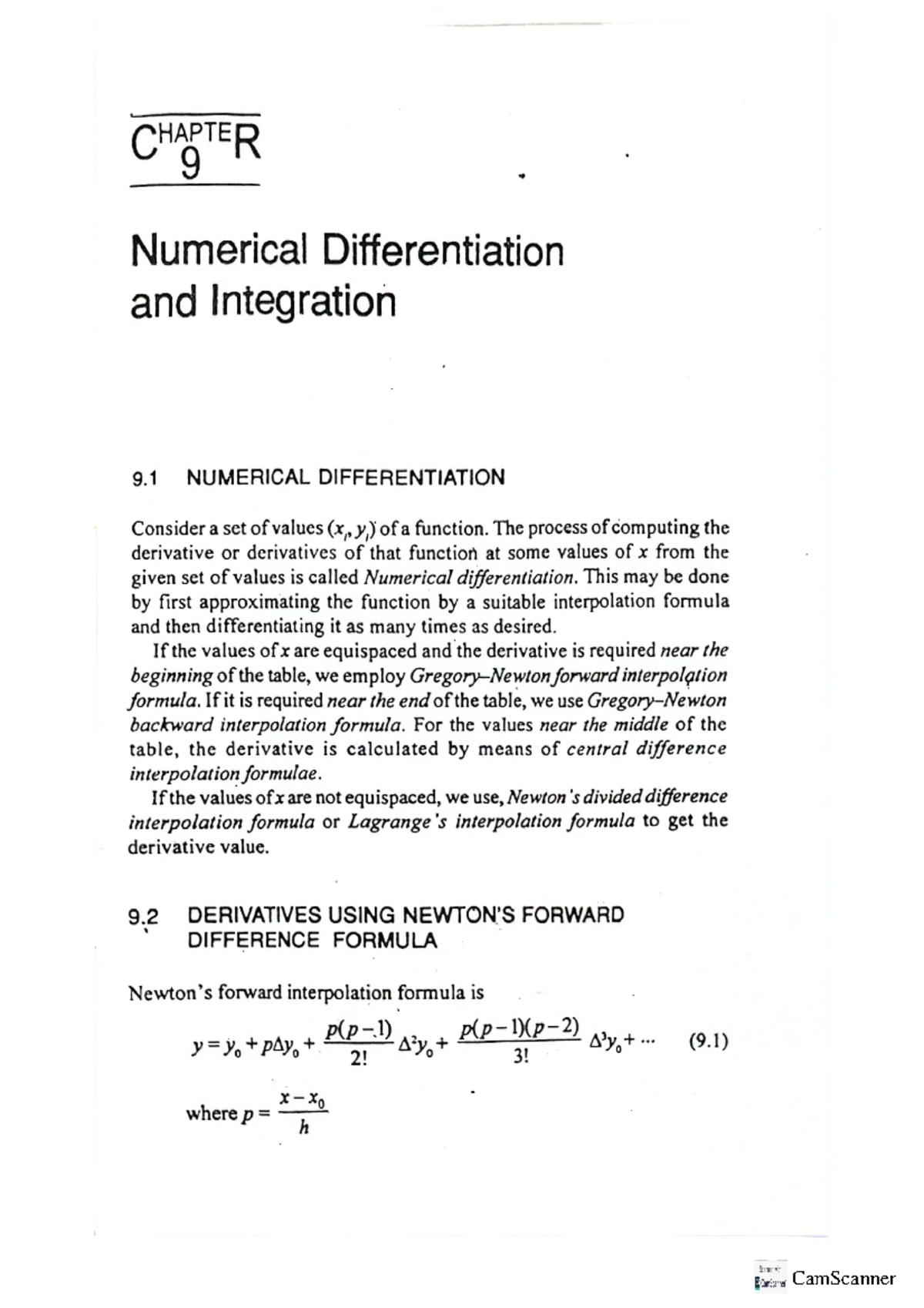 Numerical Methods Cheat Sheet: Key Formulas & Techniques Guide - Studocu