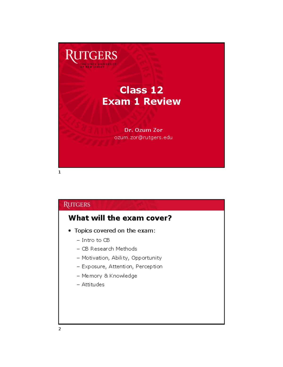 Class 12 CB Exam 1 Review Guide: Key Topics & Study Tips - Studocu