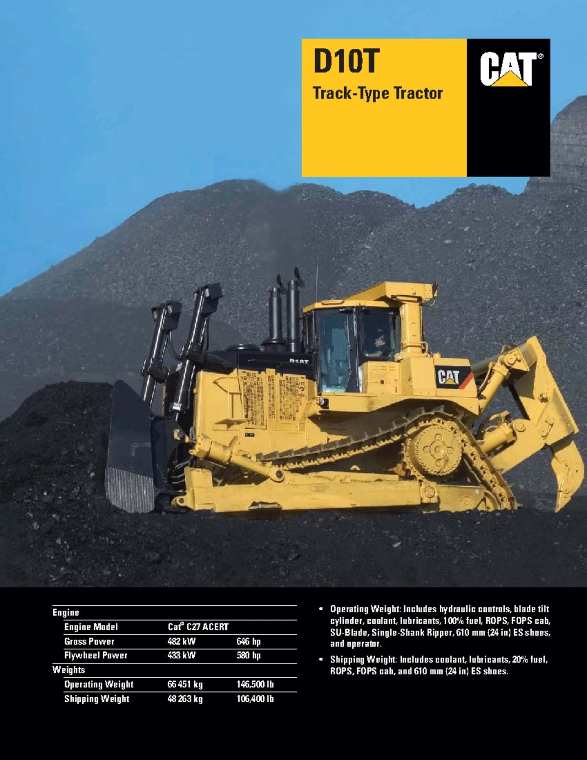 Caterpillar D10T Dozer Folding Ladder Manual & Maintenance Guide - Studocu