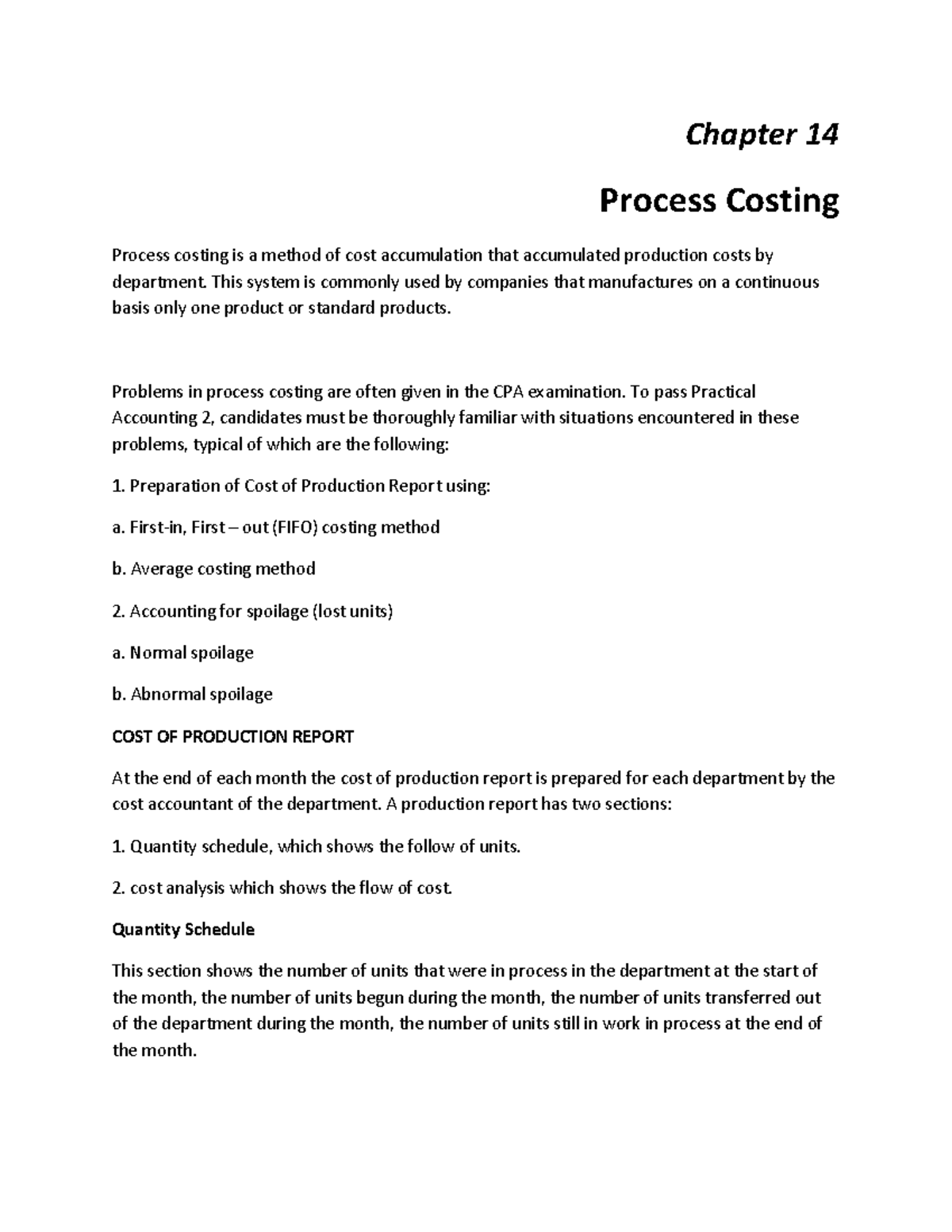 Process Costing Overview: Essential Concepts and Practical Applications ...